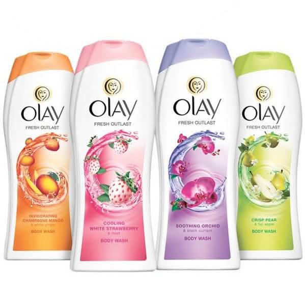 10-Pack: 200 ML Olay Fresh Outlast Body Wash