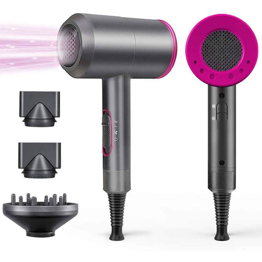 1800W Professional Hair Dryer with Diffuser Ionic Conditioning