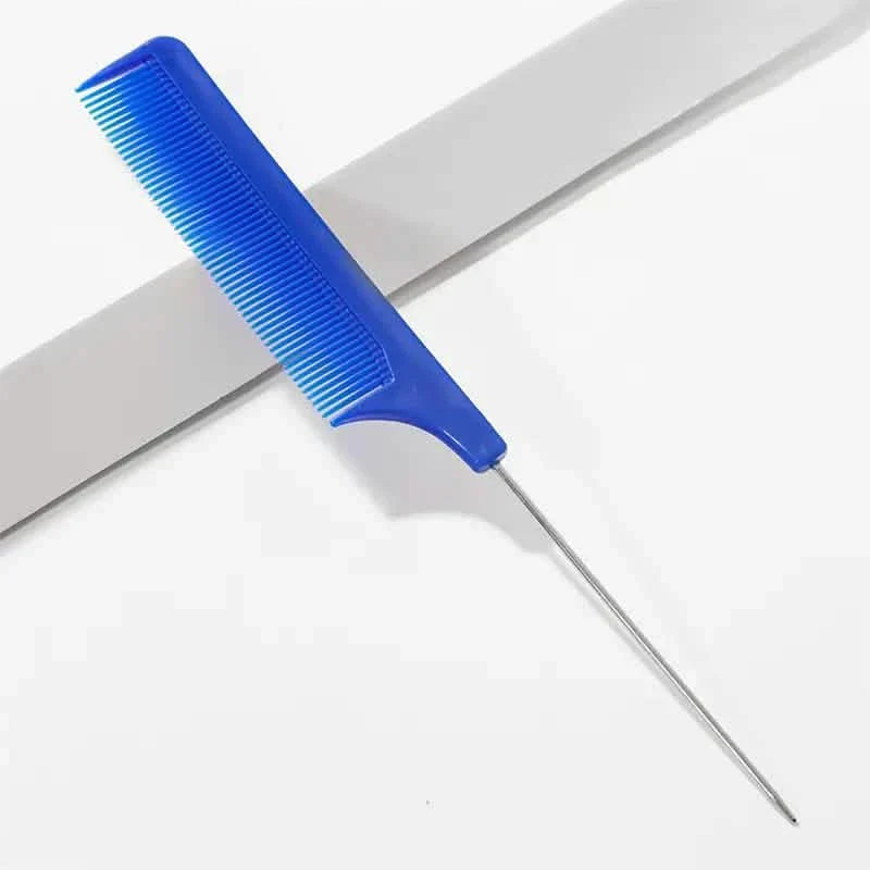 10-Pieces: Professional Pointed Tail Hair Comb Beauty & Personal Care Blue - DailySale