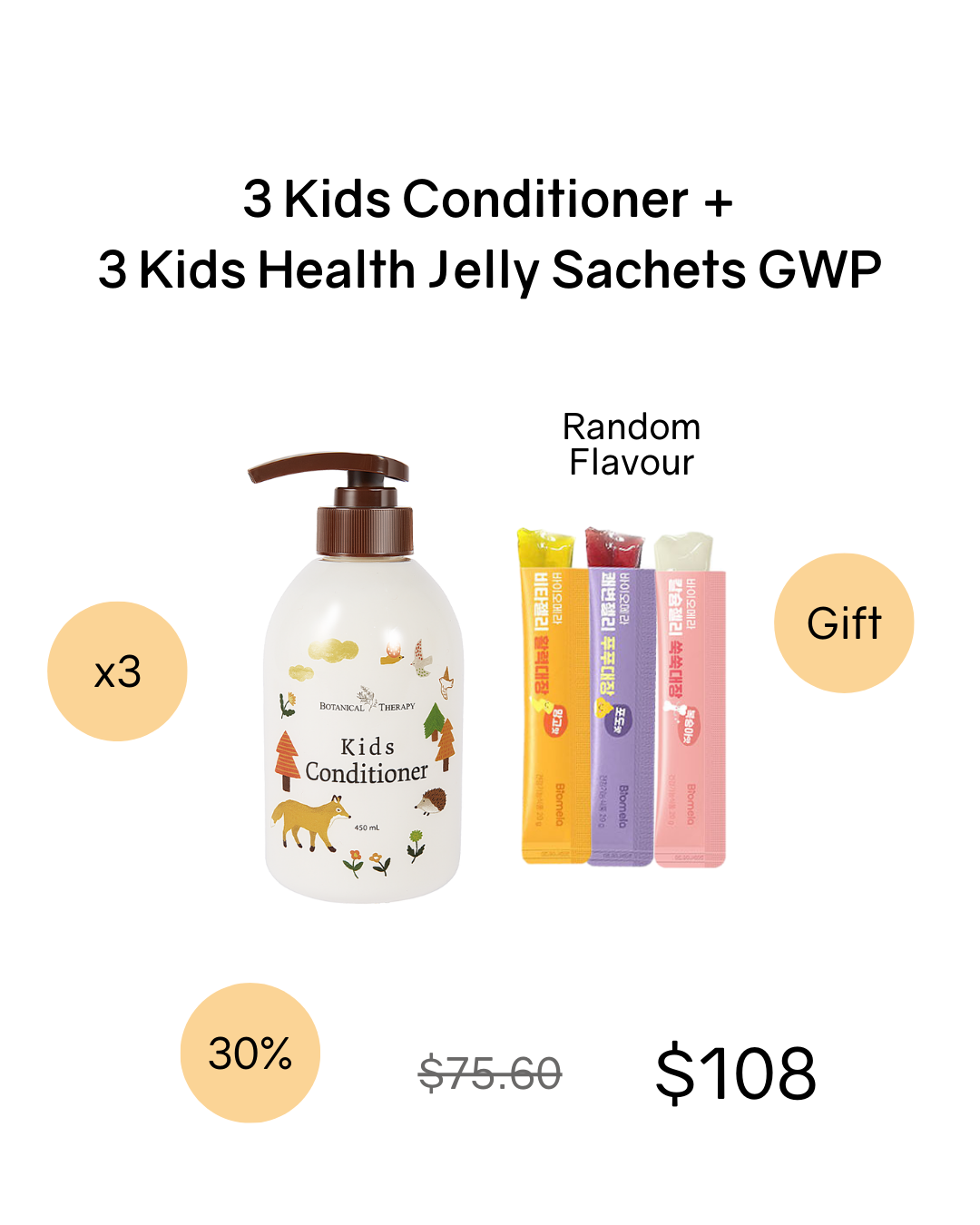 [PROMO] Botanical Therapy Kids Hair Care Duo