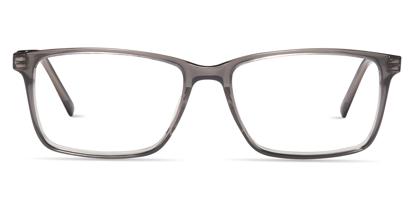 modo 6537 optical prescription eyewear glasses plastic acetate handmade in japan men male classic rectangle lightweight comfortable grey