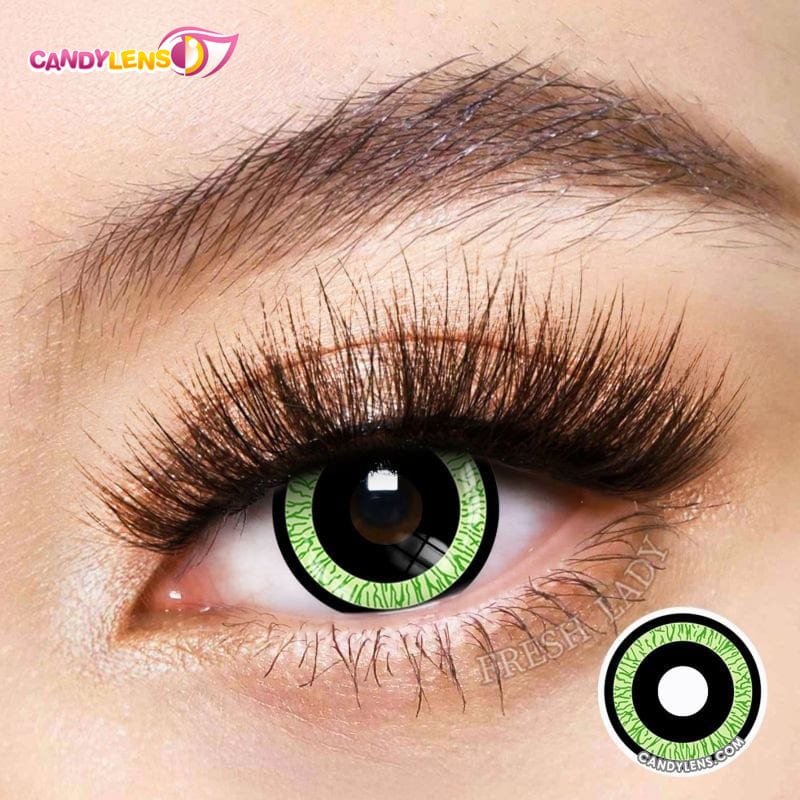 Nebulos Halloween Contacts Black Swan Eyes